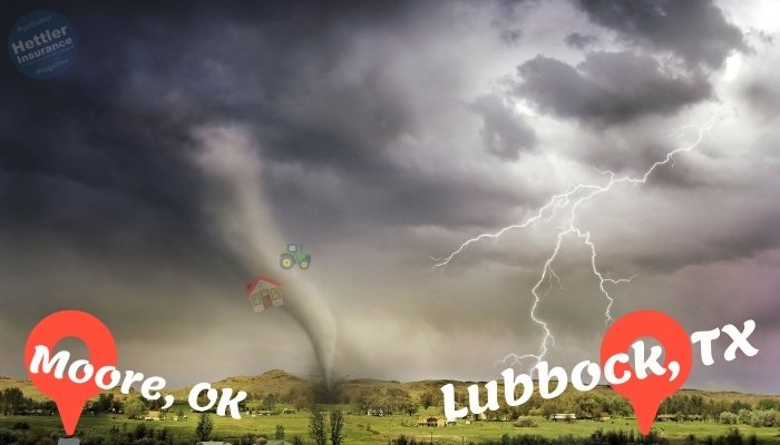 Tornado Moore, OK and Lubbock, TX Insurance | Lubbock Insurance | Hettler Insurance Agency, Lubbock Texas