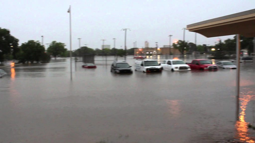 texas trucks flooded