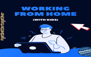 Kids at home? And, you're trying to work? Advice for working from home, with kids. | Hettler Insurance Agency, Lubbock Texas