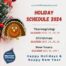 Holidays Hours 2024, Thanksgiving, Christmas, New Years | Hettler Insurance Agency Lubbock Texas, Call 8067987800