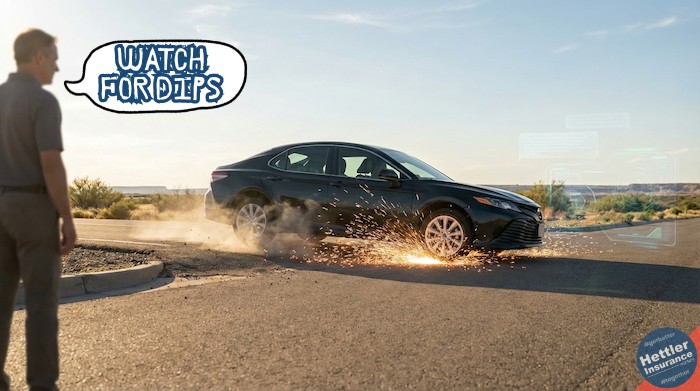 Collision Claim Car Bottoms Out | Hettler Insurance Agency, Lubbock Texas, 4720 S Loop 289, Phone call 8067987800