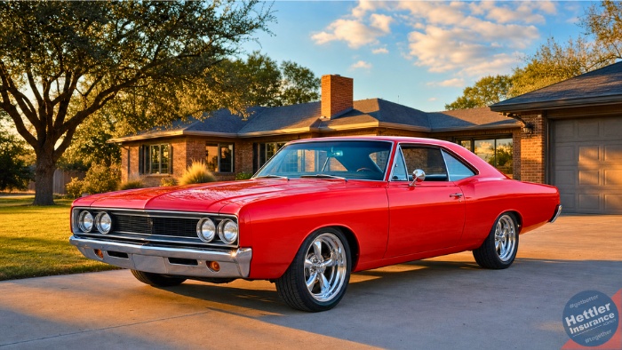 Classic Car Insurance Requirements in Texas, Hettler Insurance Agency, Lubbock Texas, phone 8067987800, address 4720 S Loop 289