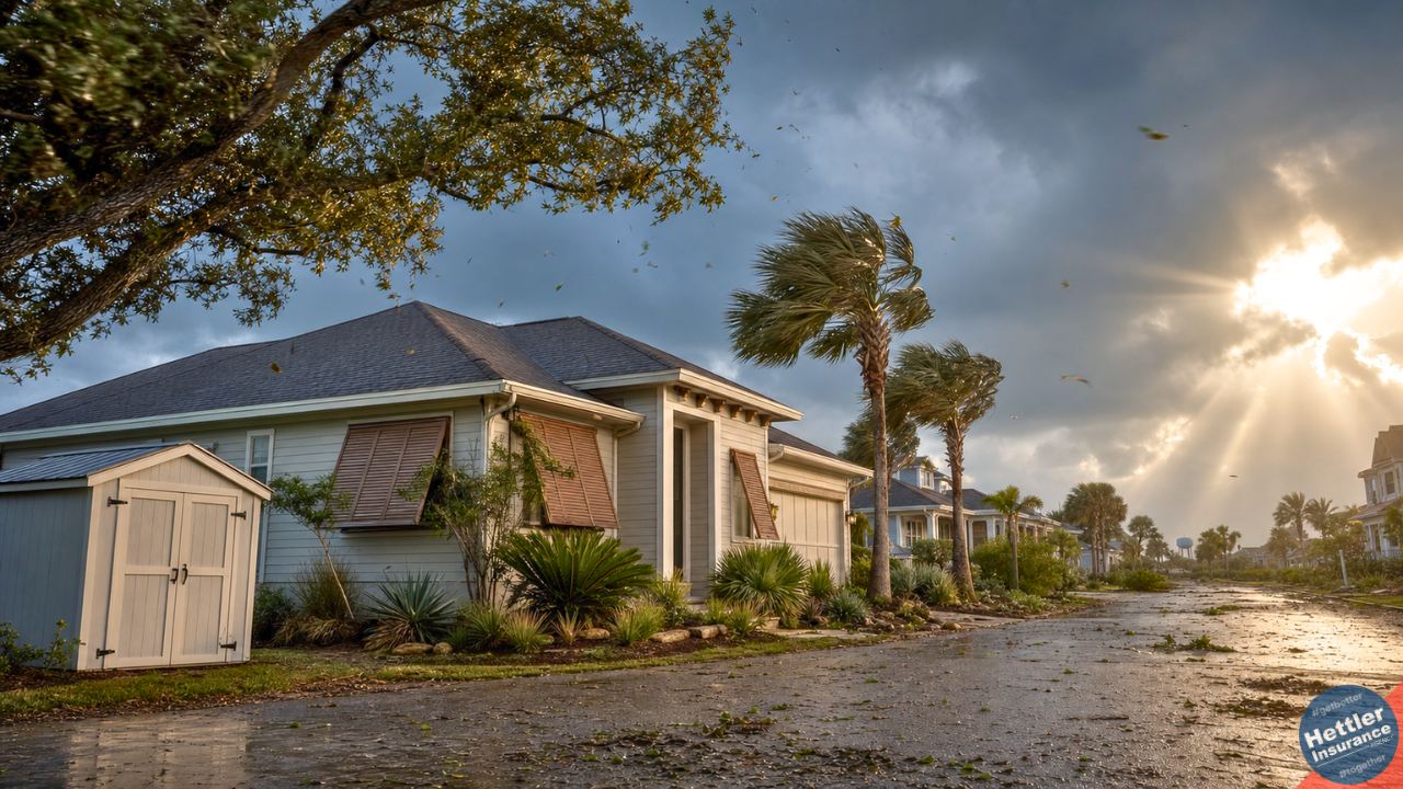 Texas windstorm insurance protects coastal homes like this one from hurricane wind and hail damage