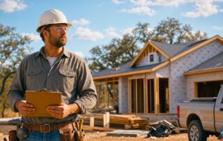 Texas contractor insurance compliance guide 2026 — Lubbock contractor on a residential job site.